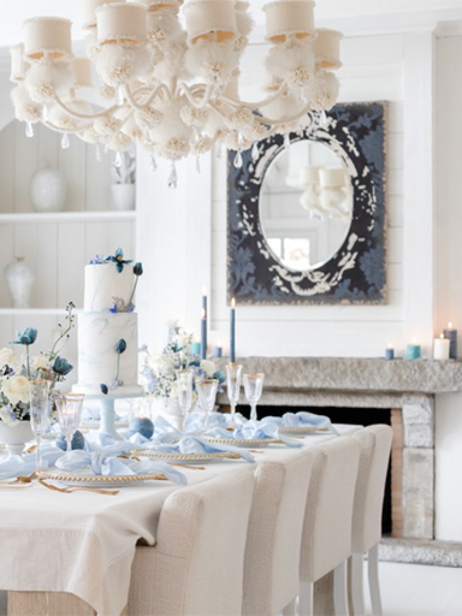 Something Blue Winter Wedding And Elopement Ideas