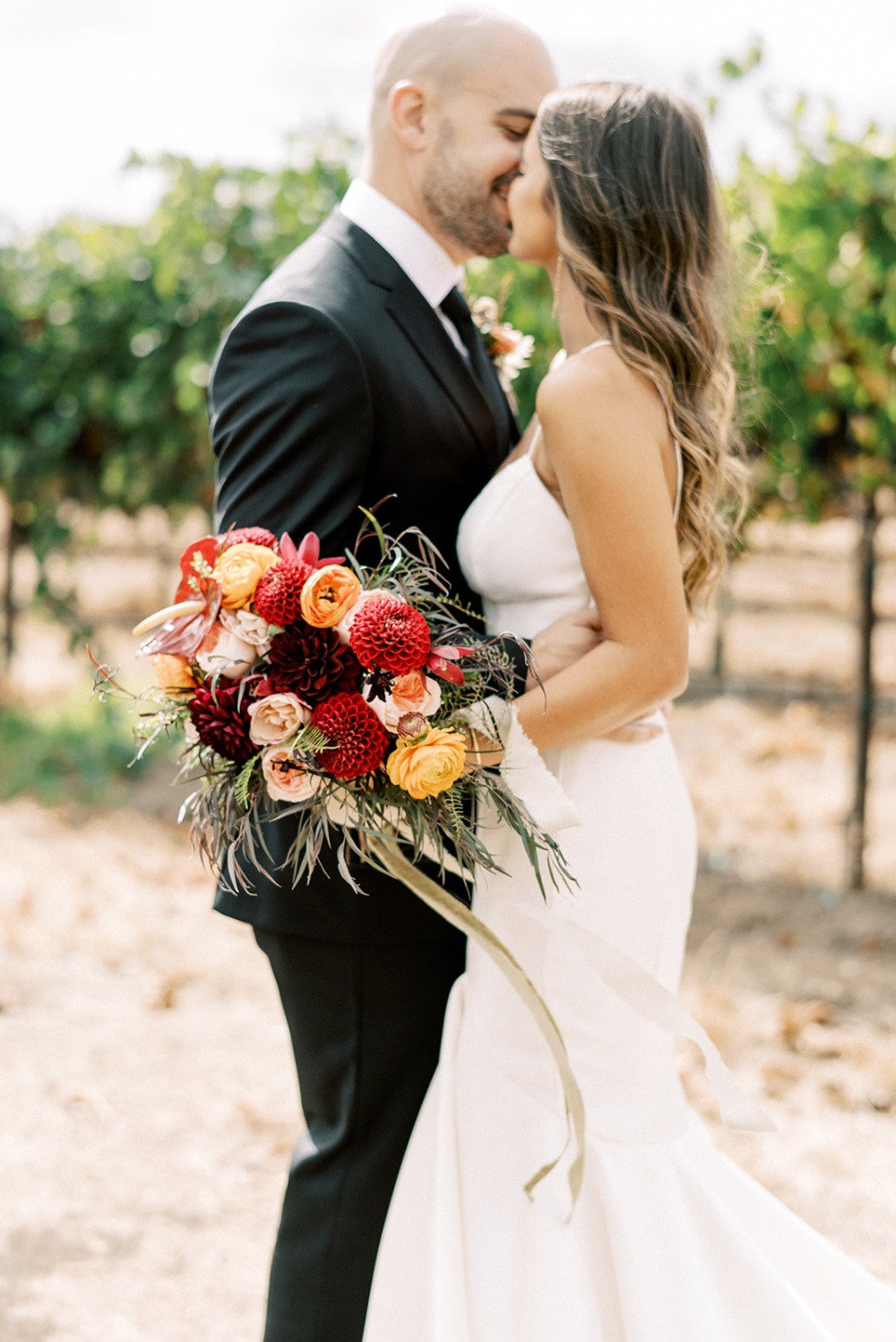 when-glam-meets-rustic-a-color-drenche