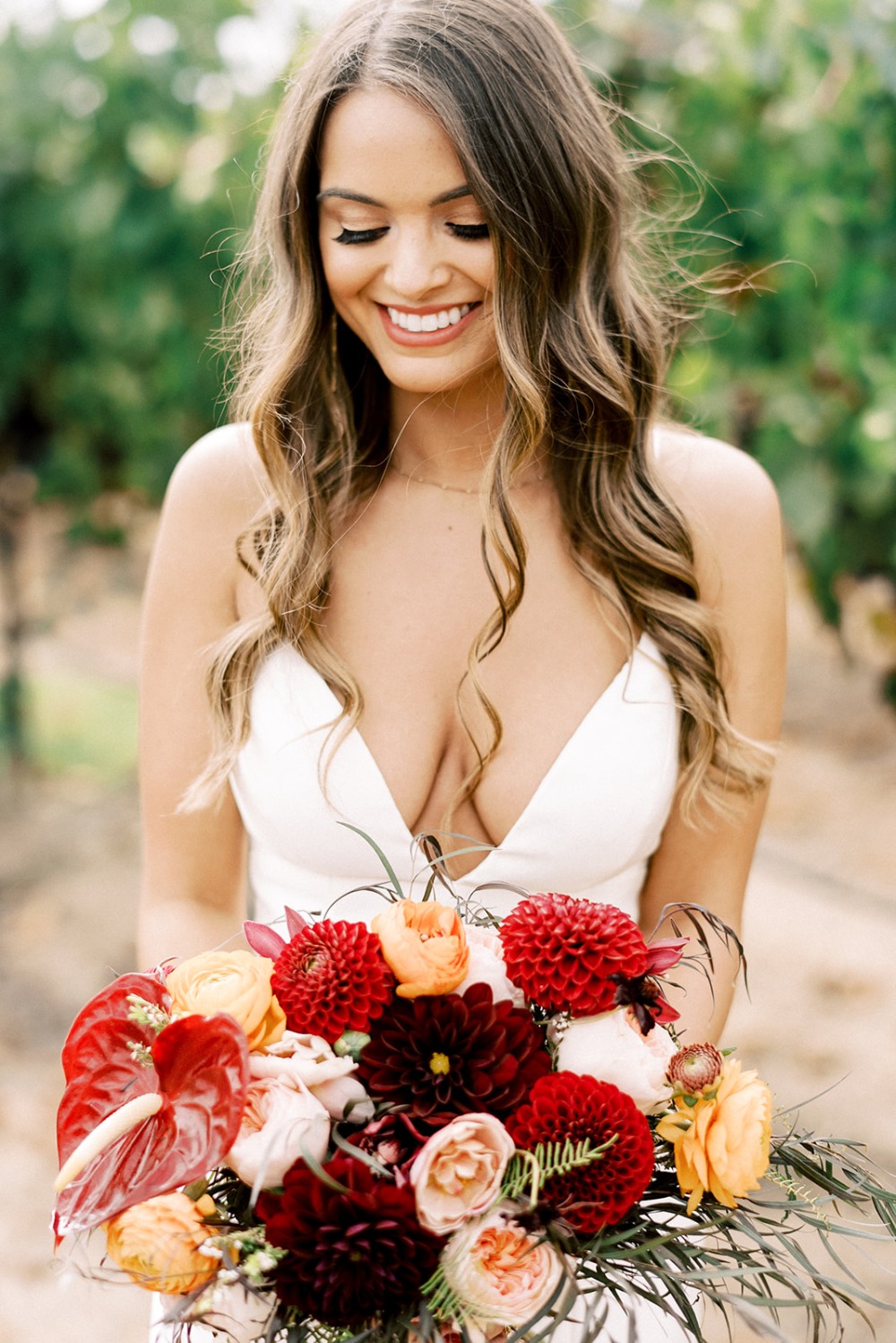 when-glam-meets-rustic-a-color-drenche