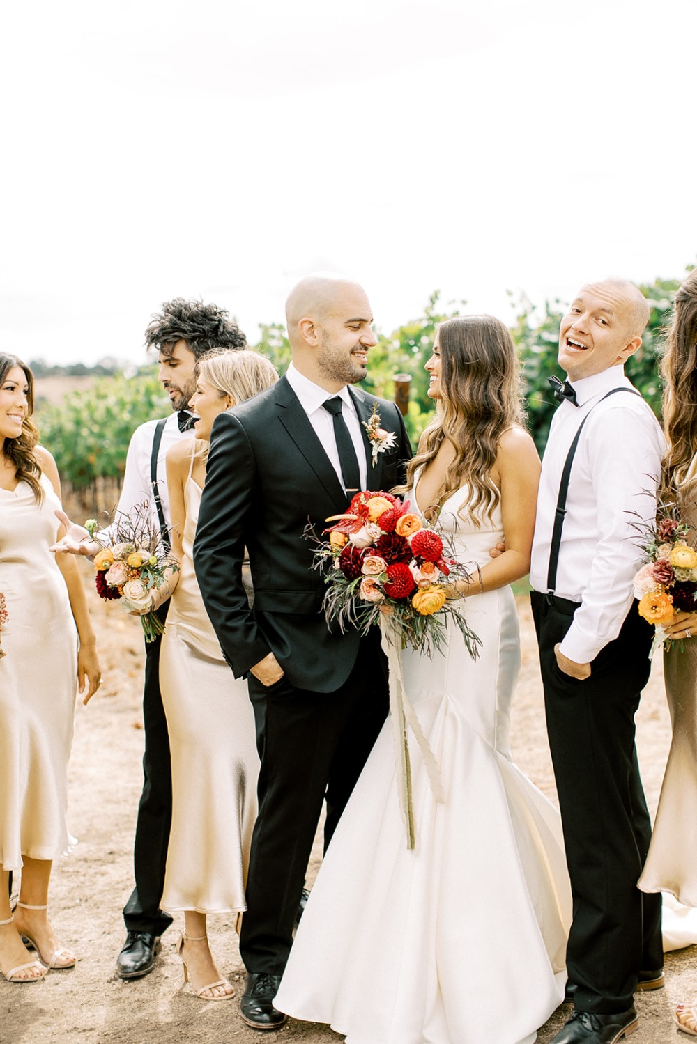 when-glam-meets-rustic-a-color-drenche