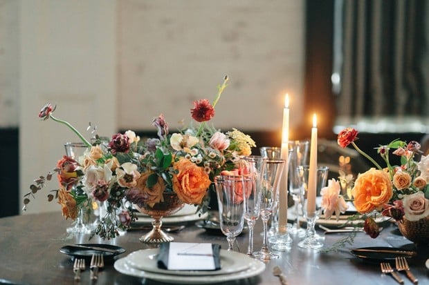 candlelit wedding table decor ideas