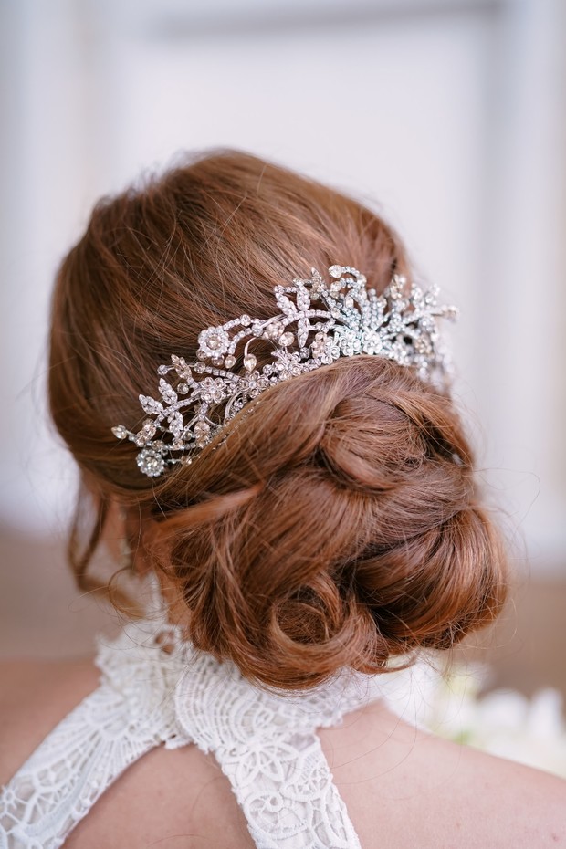bridal wedding hair