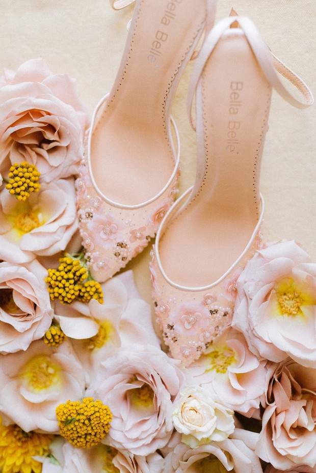 wedding heels for the bride