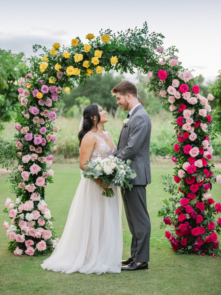 Fun and Colorful Destination Wedding in Cabo