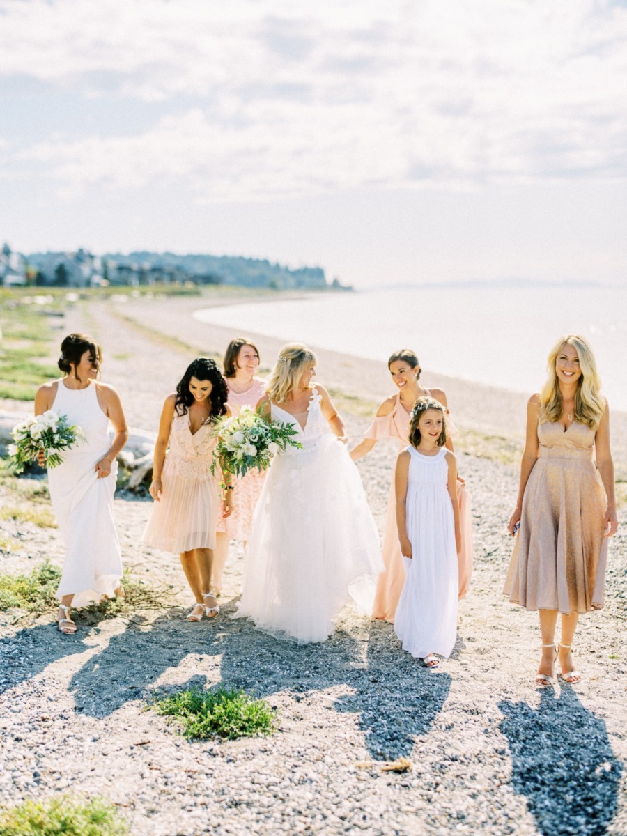 This Fun Boho Chic Seaside Wedding Is Everything