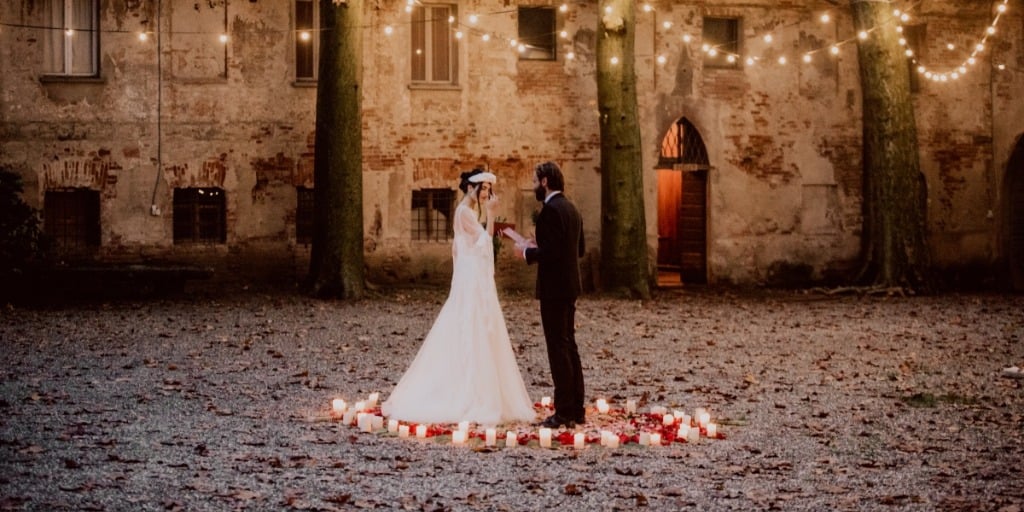 A Romantic Met Gala Inspired Wedding in Italy