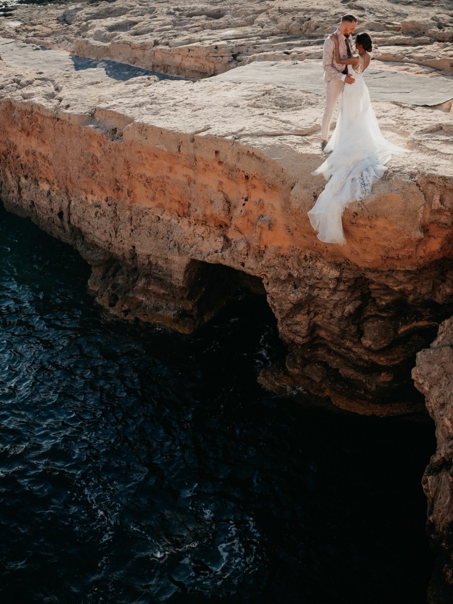 Gorgeous Glam Destination Wedding in Spain