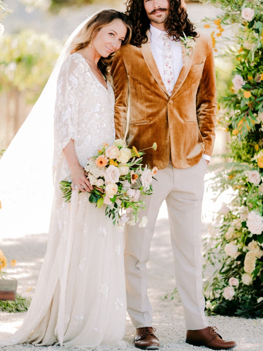 Stunning Garden Boho Wedding Inspiration