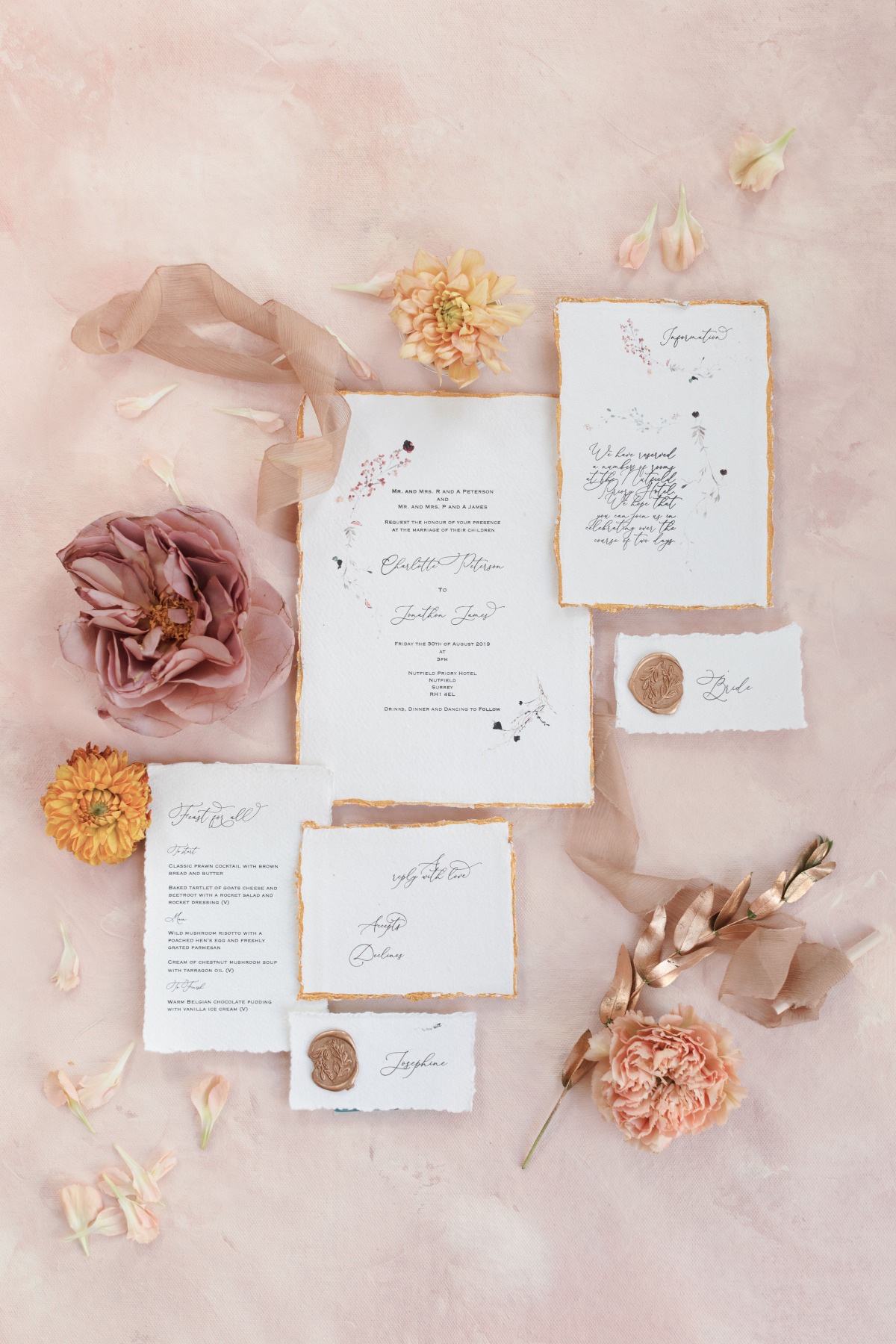 opulent wedding invitations