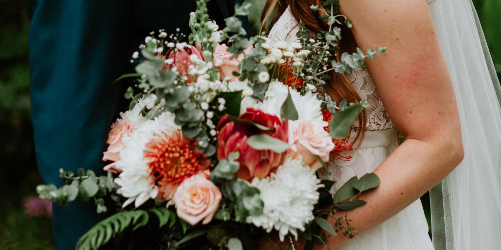 An Urban Garden Wedding With DIY Blooms From Fifty Flowers