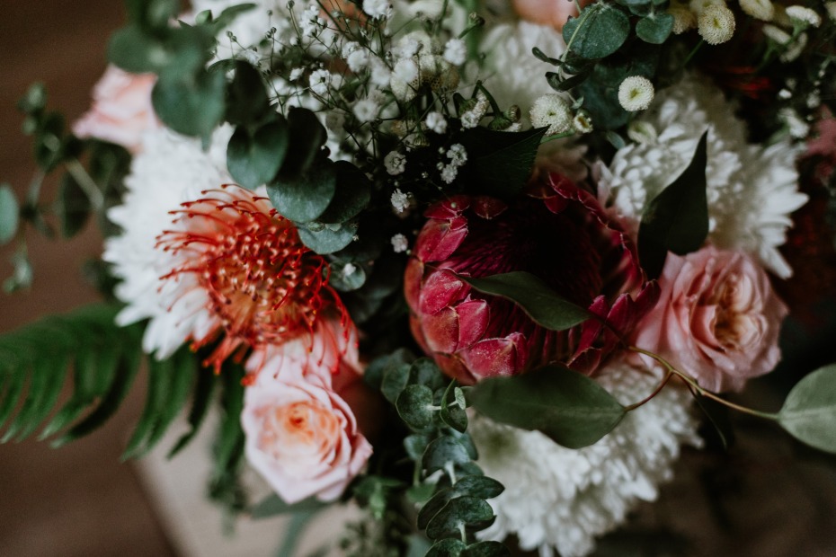 An Urban Garden Wedding With DIY Blooms From Fifty Flowers