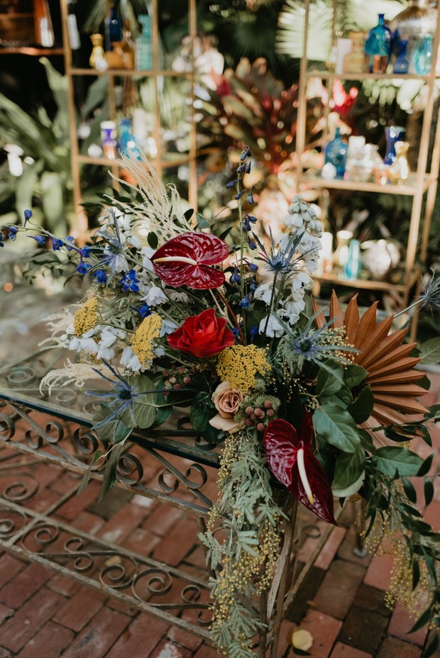 unique wedding floral design