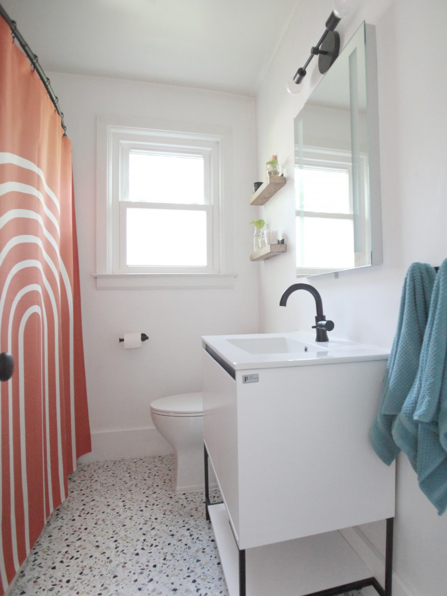 How To DIY Your Bathroom on a (Major) Budget