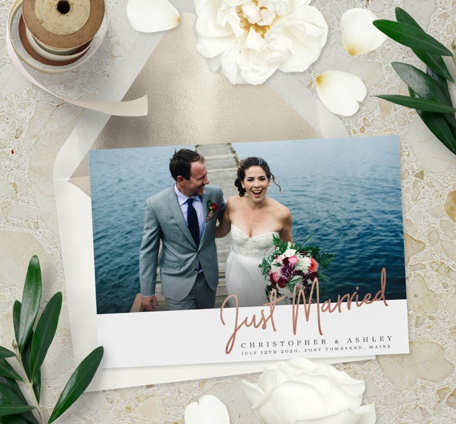 The Sweetest Wedding Announcements If You Didnât Want to Wait