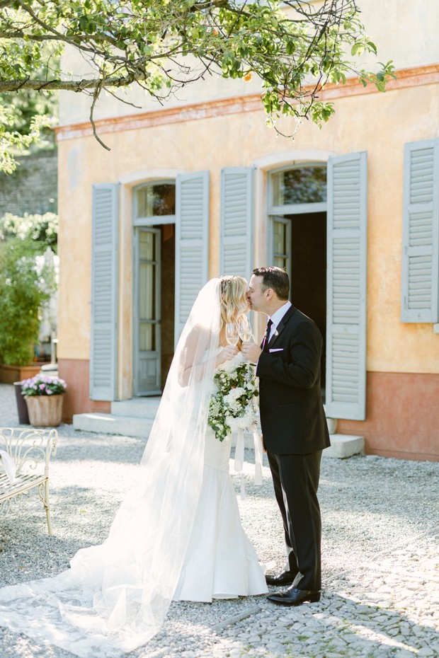 cheers to the newlyweds in Italy!