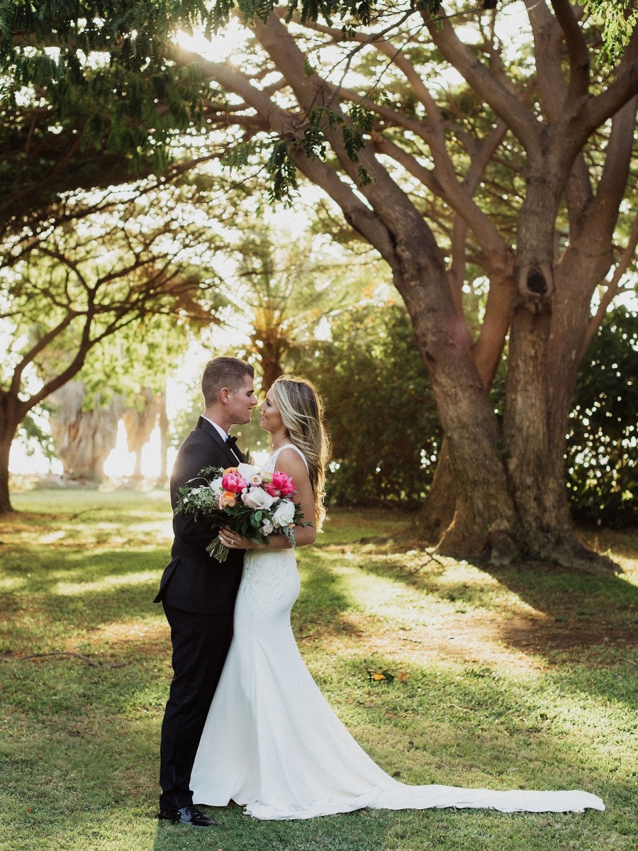 Tropical Chic Island Wedding On Maui