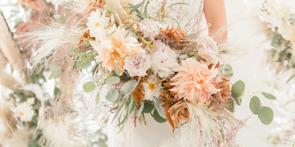 Modern Chic Boho Wedding With The Prettiest Floral Design