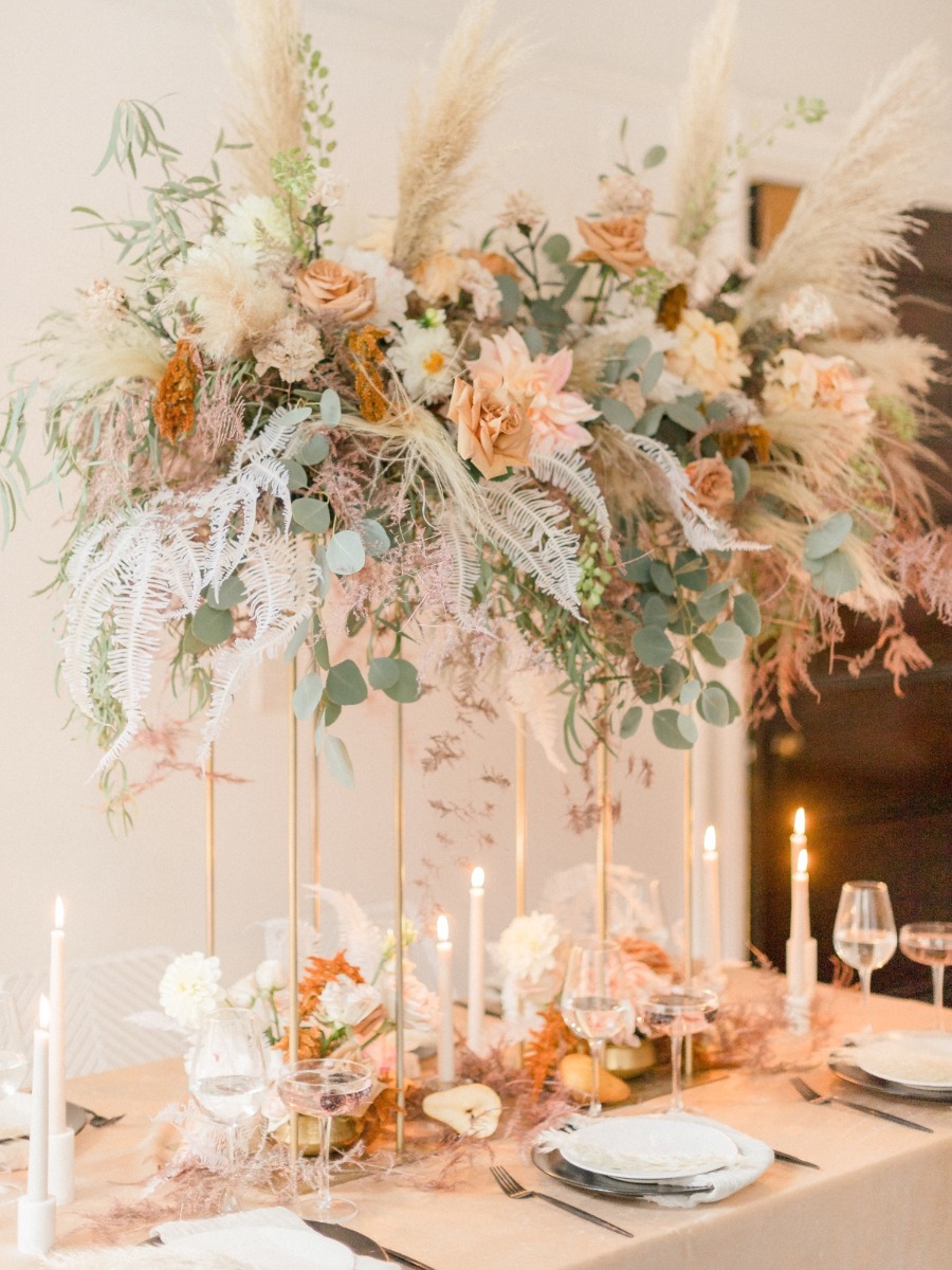 Modern Chic Boho Wedding With The Prettiest Floral Design