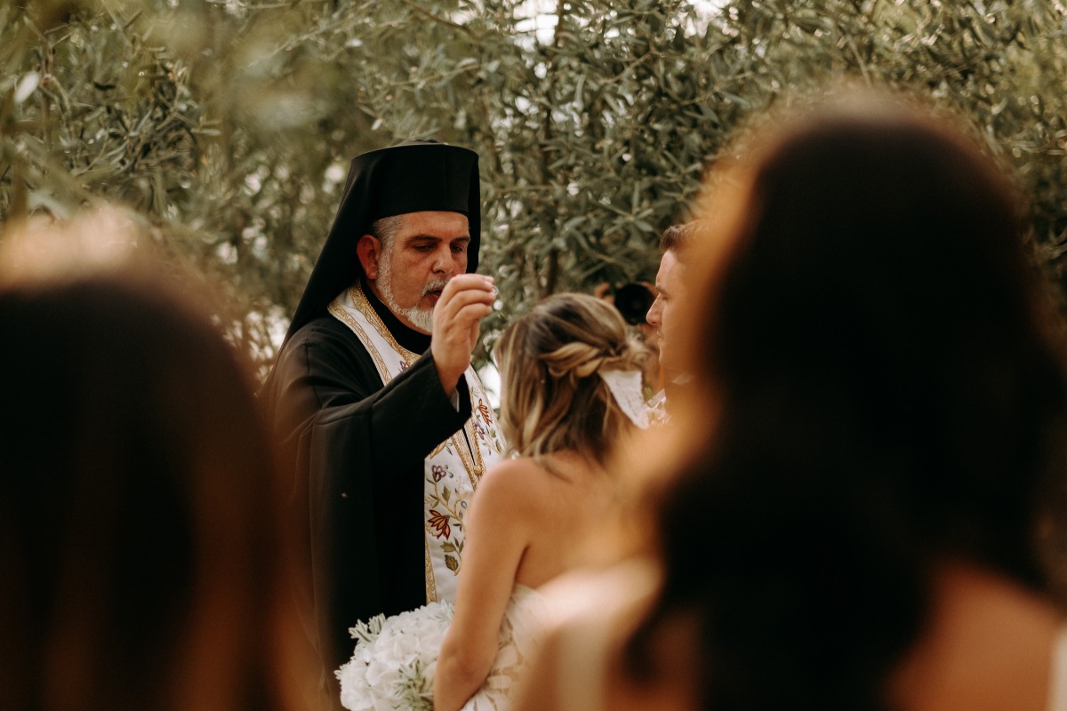wedding ceremony off the Amalfi Coast