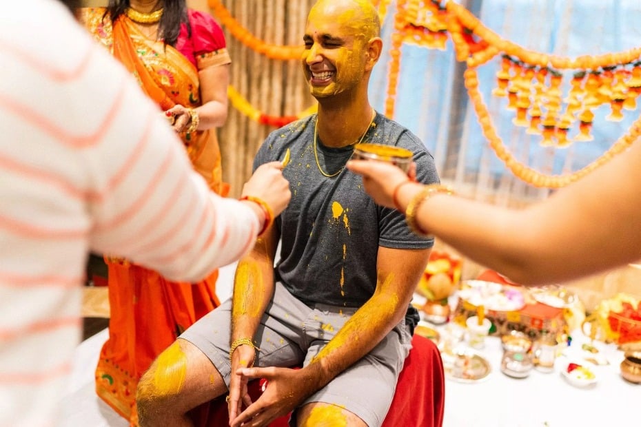 groom at Indian wedding traditions