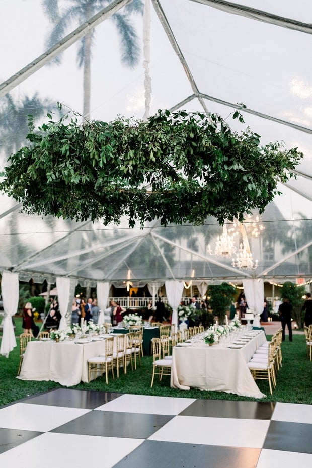 wedding greenery design