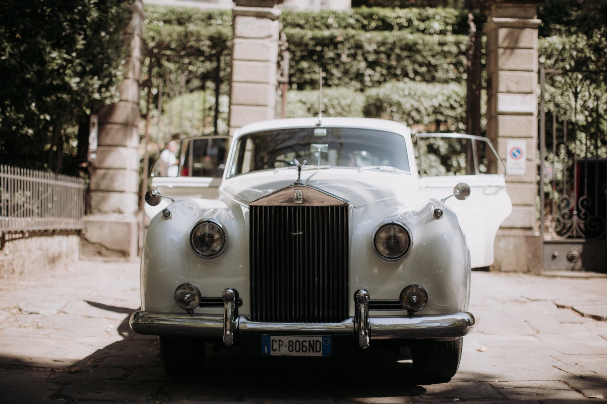 Rolls-Royce getaway car
