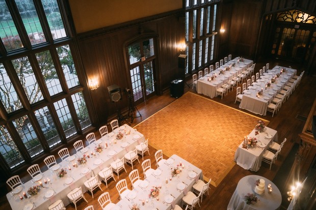 indoor wedding reception seating ideas