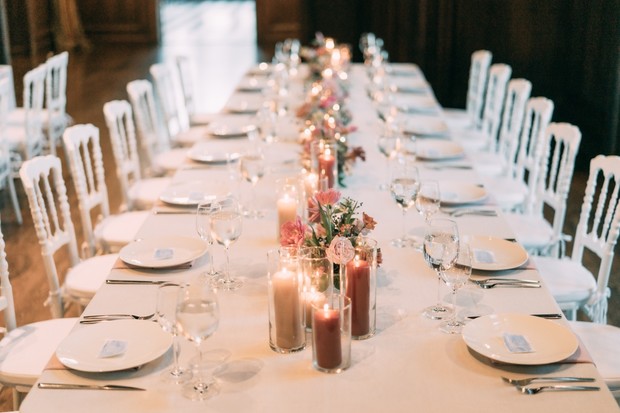 wedding reception table decor ideas