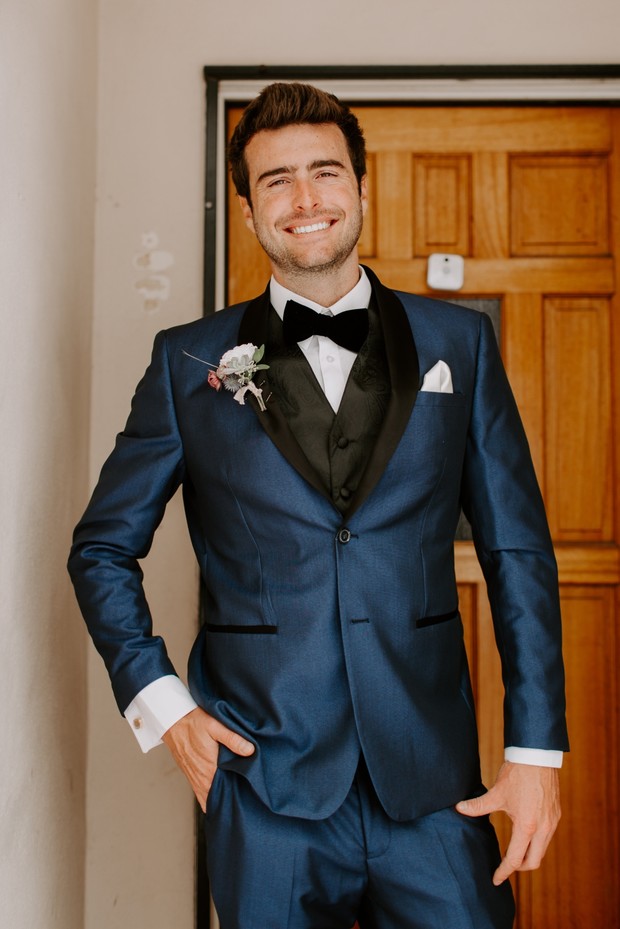 tuxedo with vest groom looks