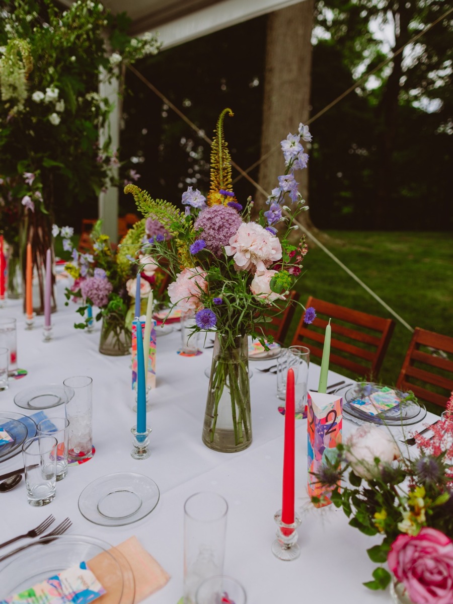 Fun And Funky Backyard Wedding