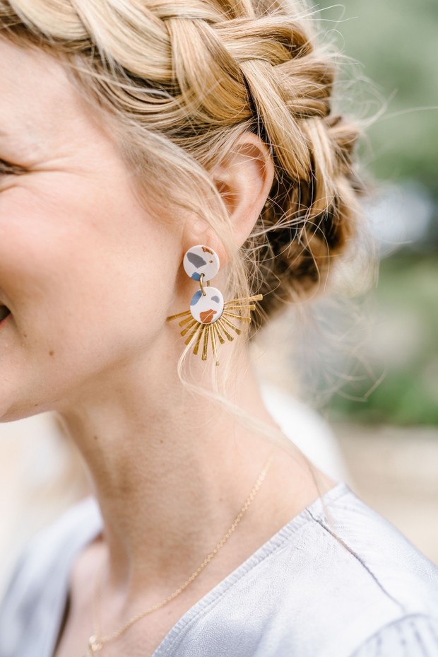 handmade earrings as bridesmaid gift ideas