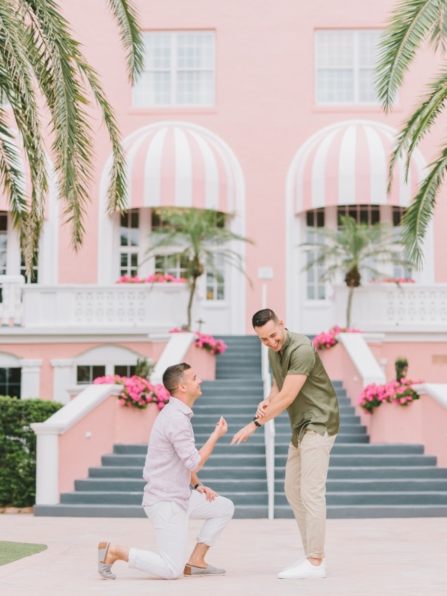 Josh and Tim Engaged at The Don Cesar
