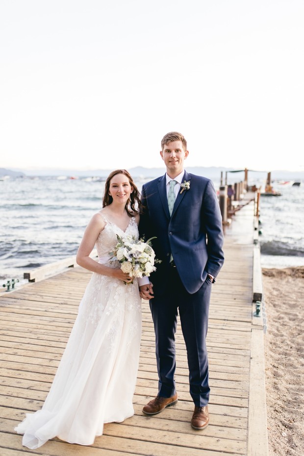 Just married in Lake Tahoe