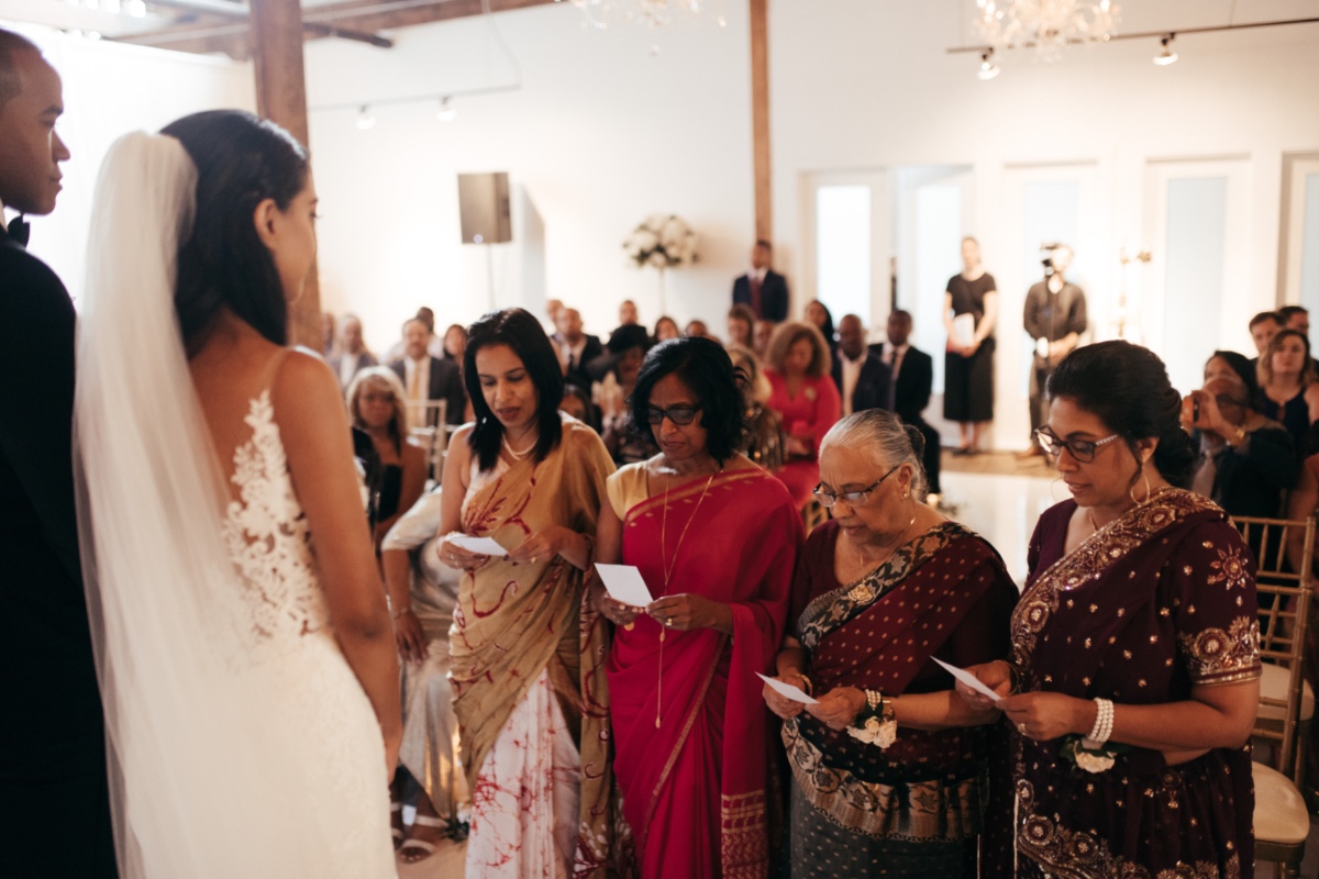 Romantic Meets Industrial: A Modern Multicultural Wedding