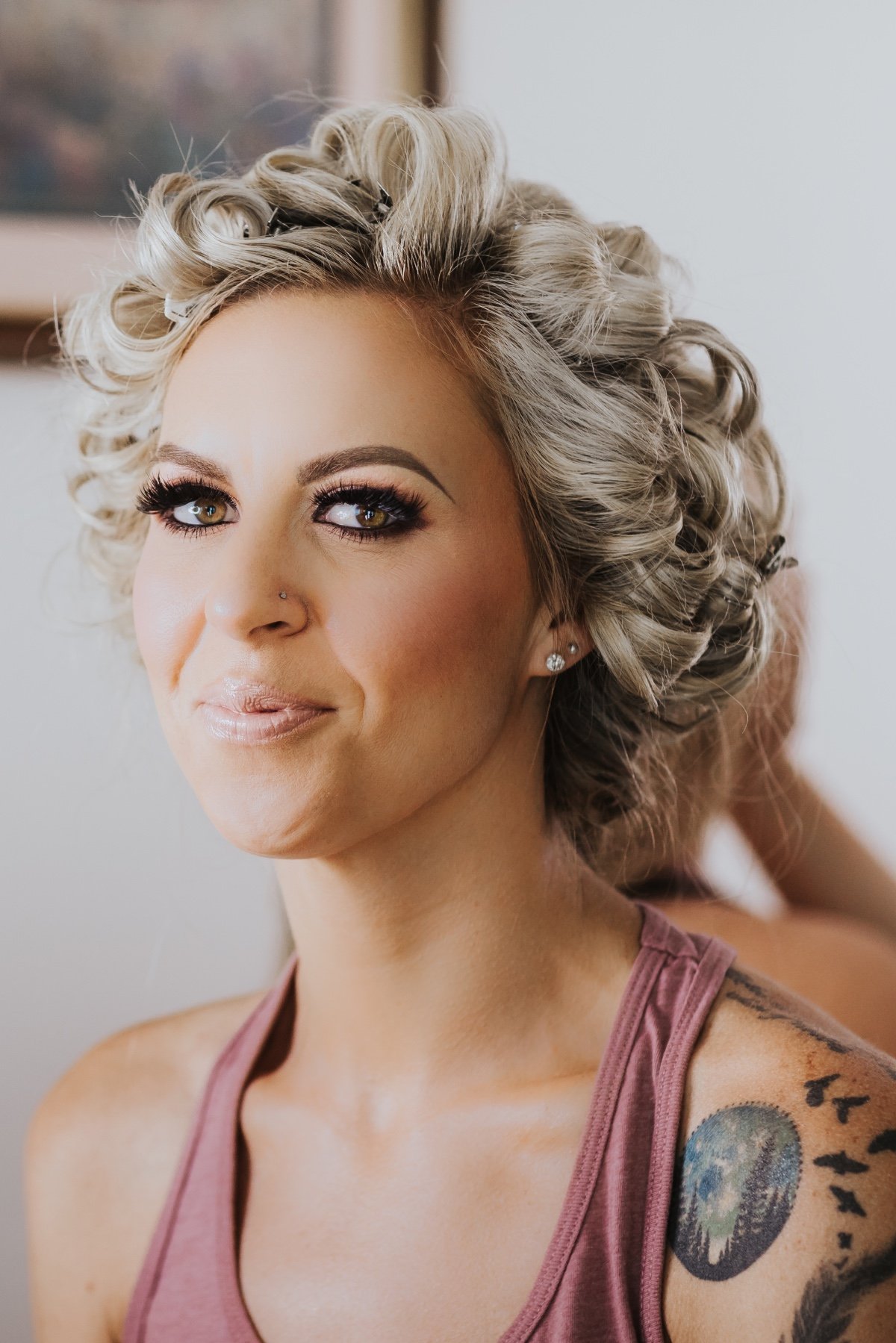 Bride getting ready photography ideas