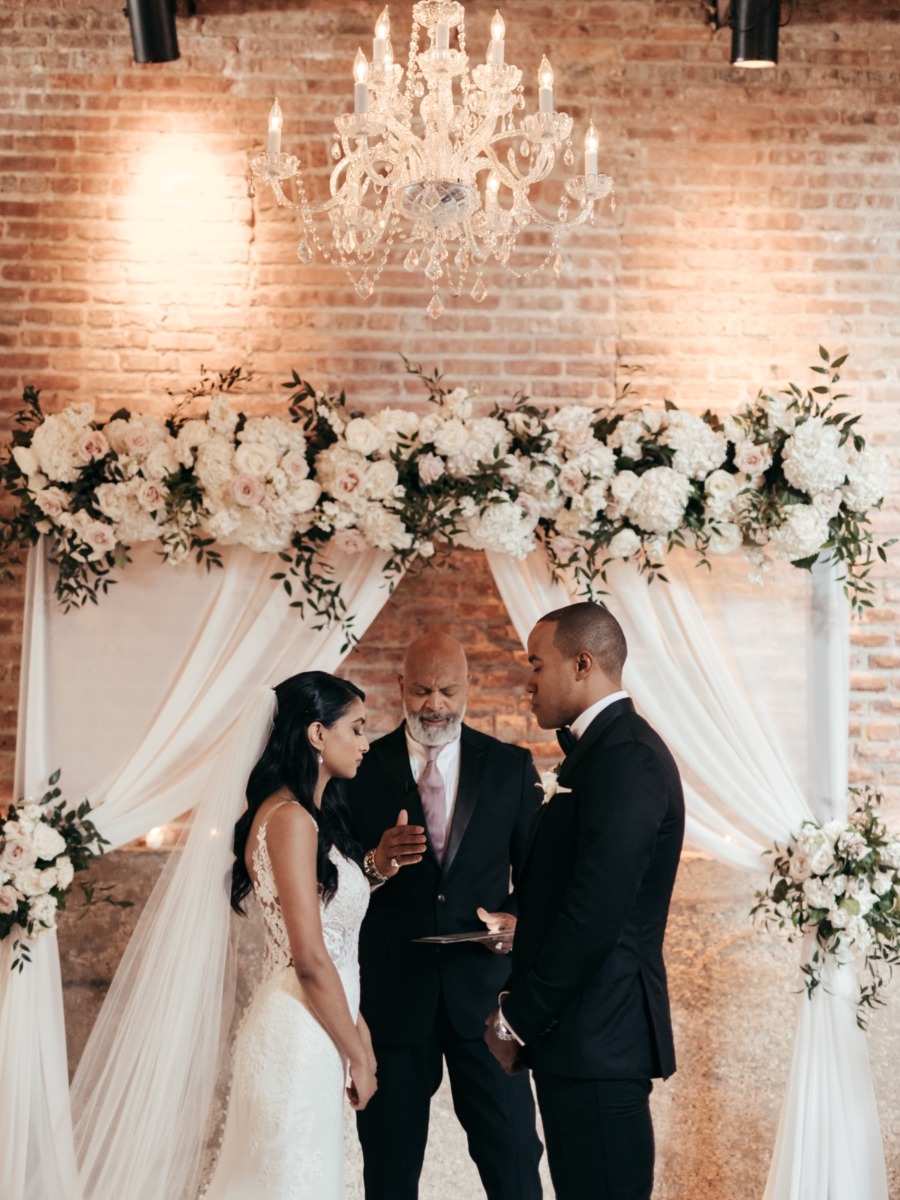 Romantic Meets Industrial: A Modern Multicultural Wedding