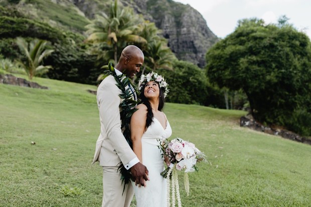 Island elopement on Oahu