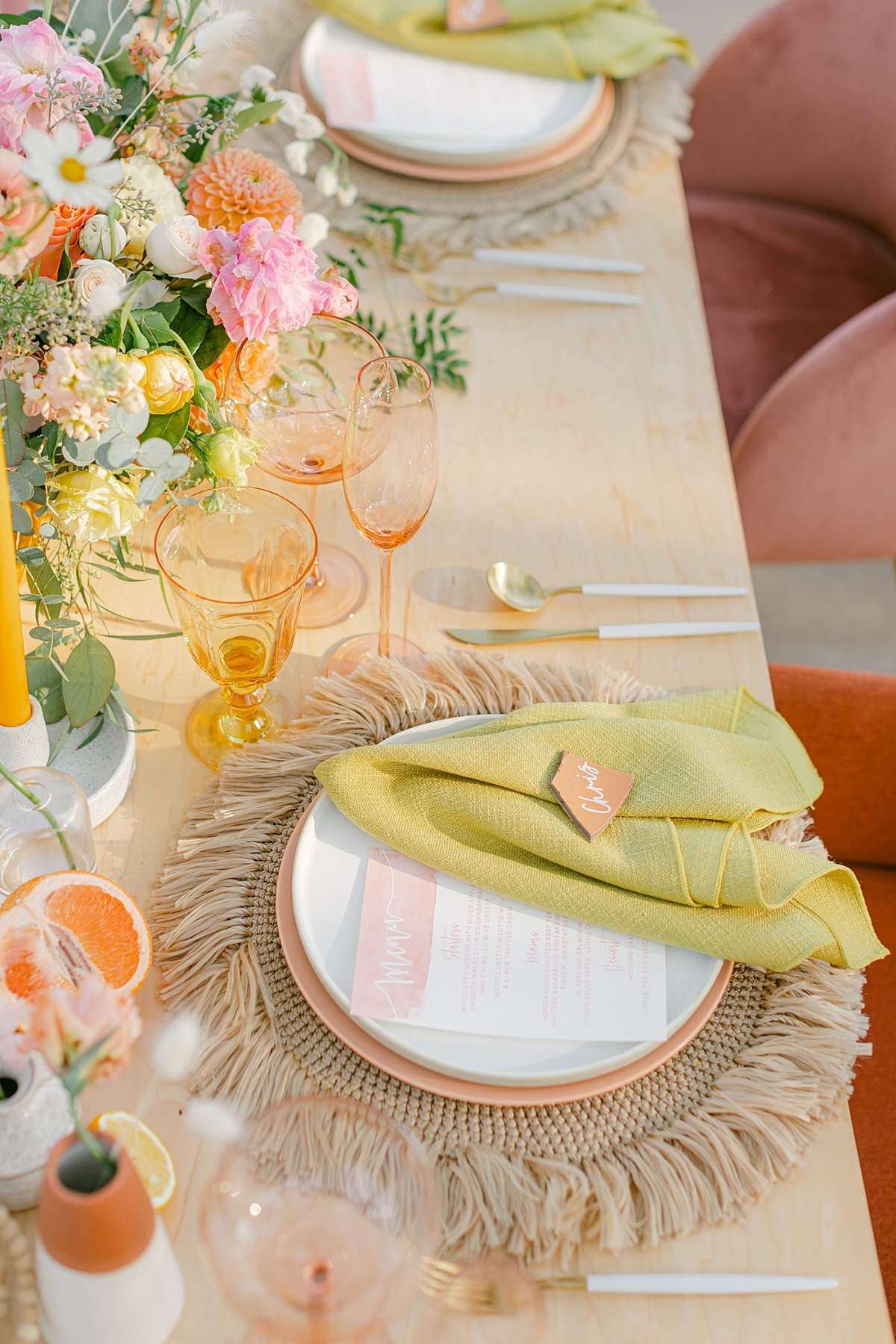 Colorful Palm Springs Wedding Inspiration