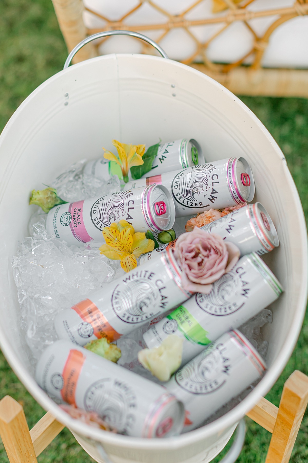 White Claw at Weddings