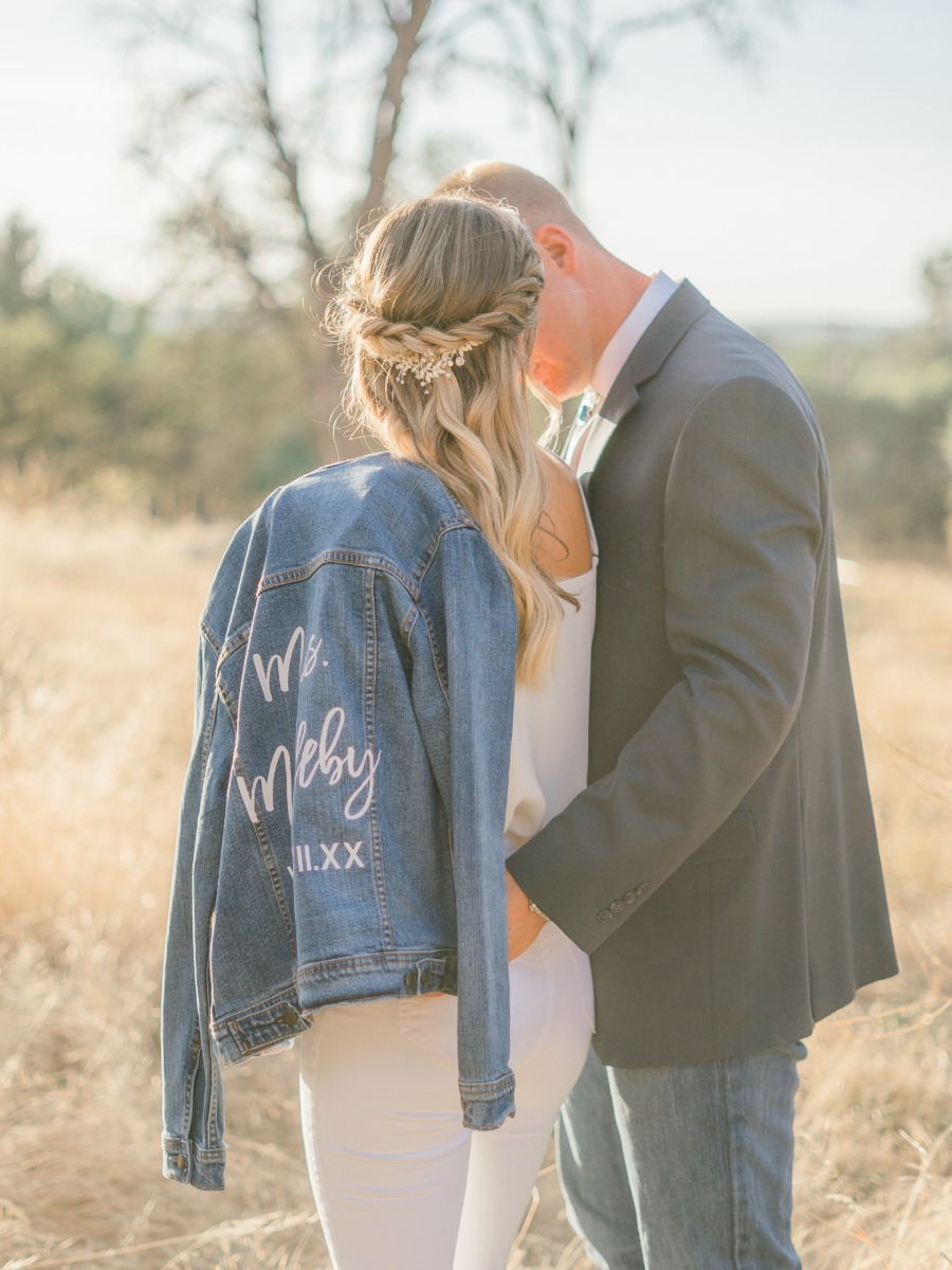 A Bride in White Jeans on the Family Farm