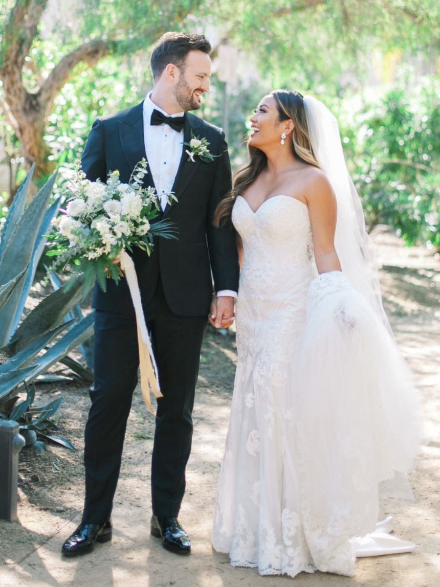 A Green + Gold Classically Beautiful San Diego Wedding