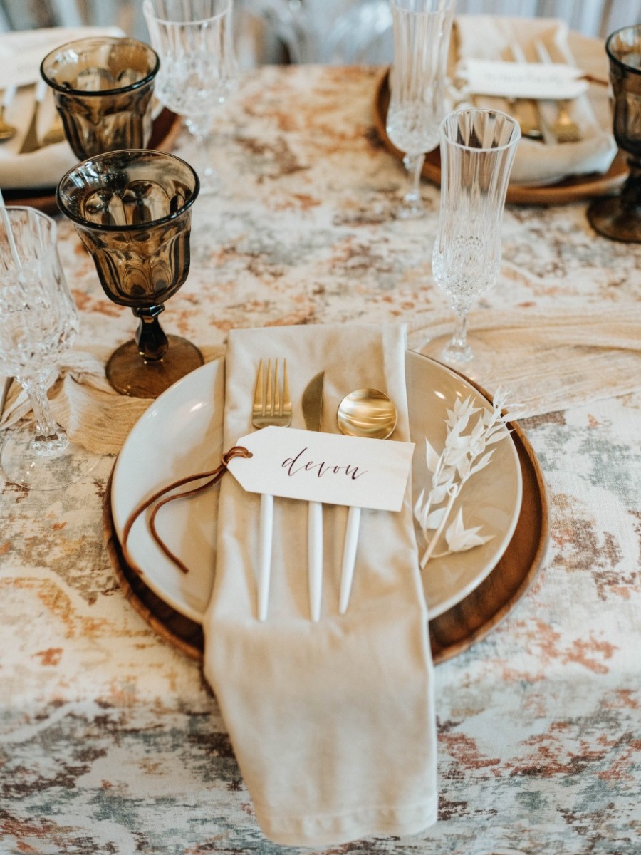 Boho Wedding With A Neutral Wedding Palette