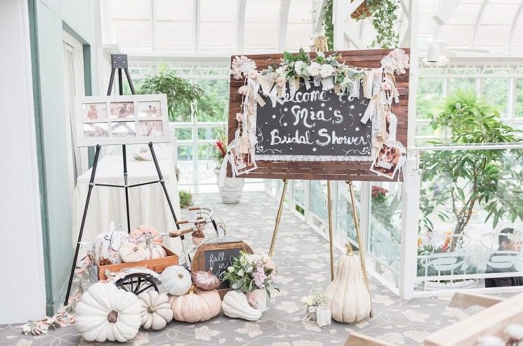 bridal shower welcome sign