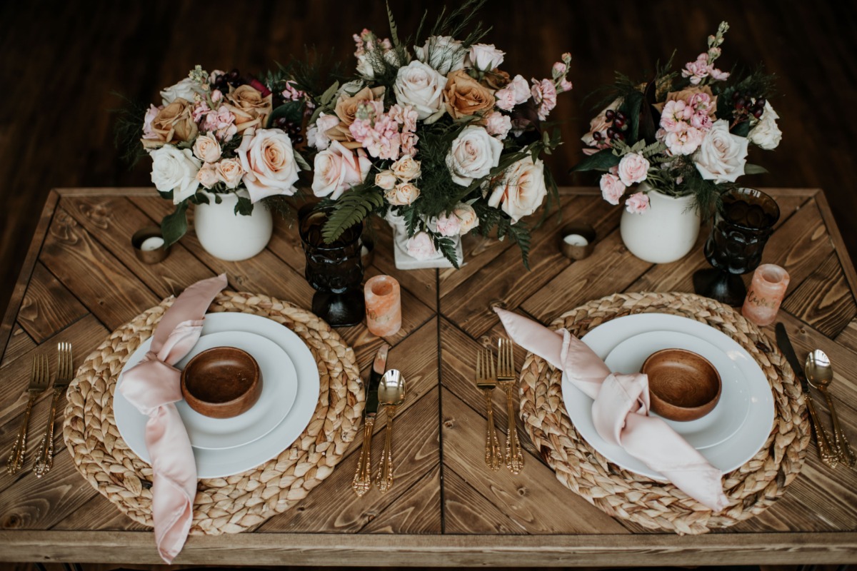 sweetheart dinner table