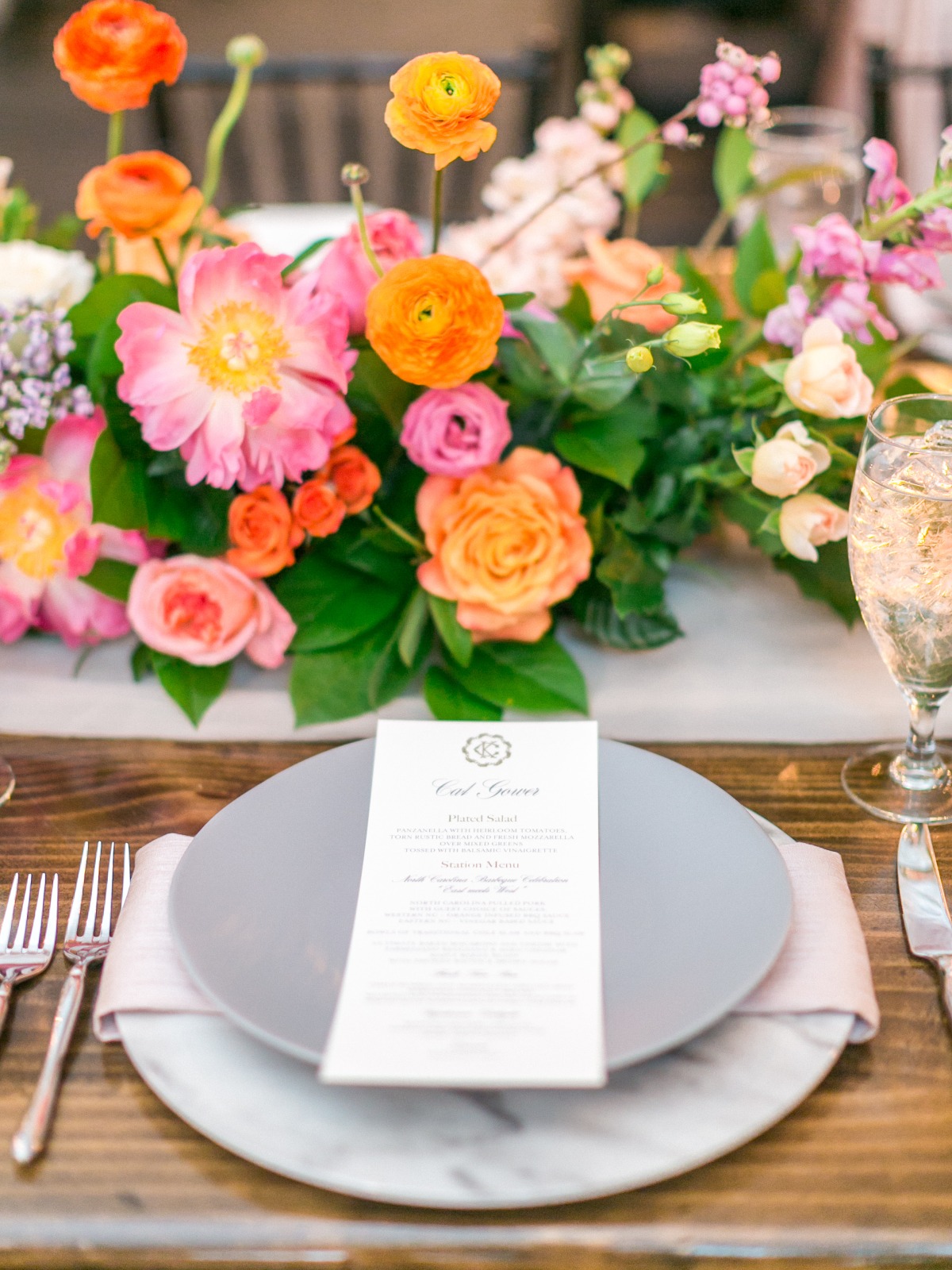 table setting ideas for weddings