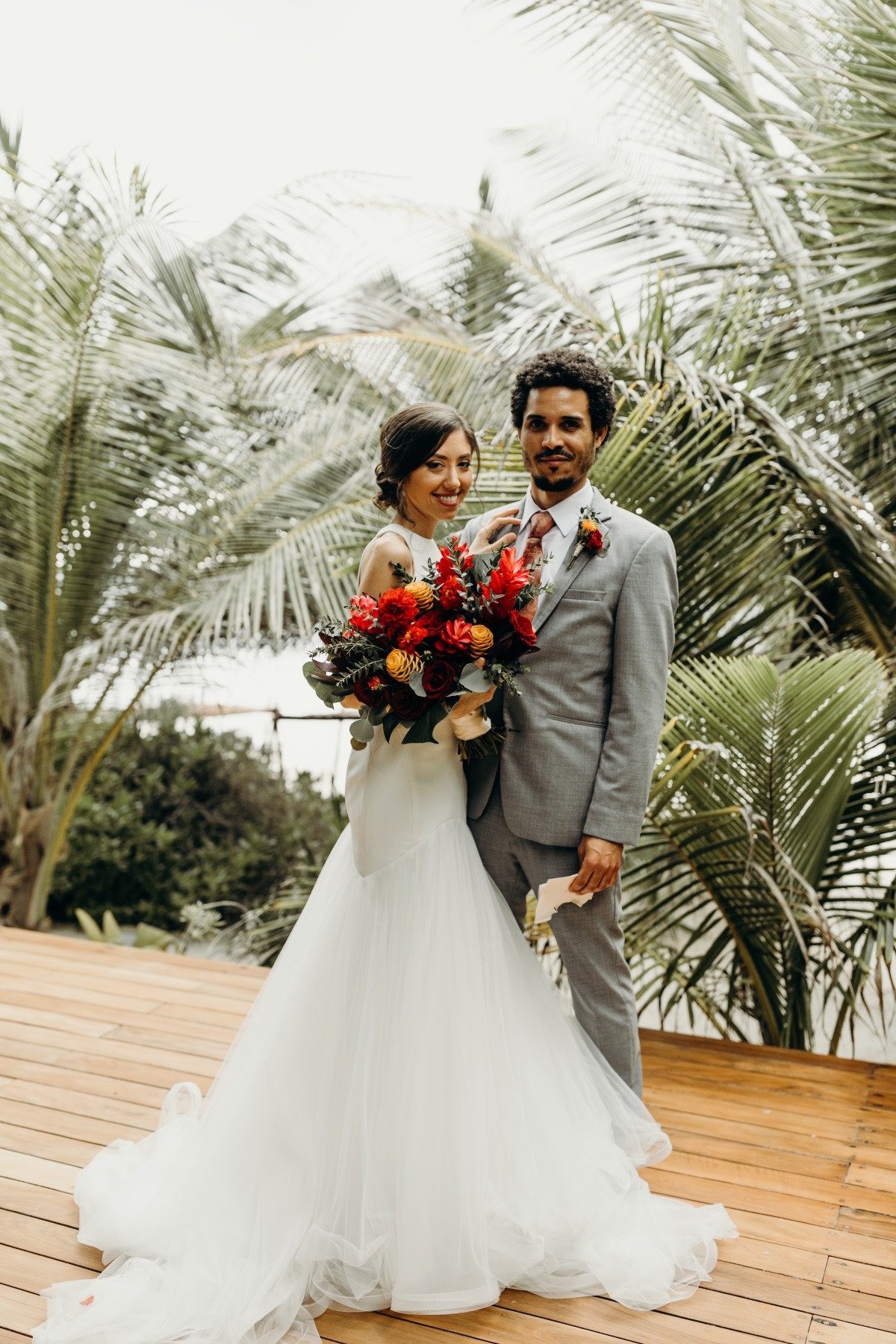 Tropical Tulum wedding