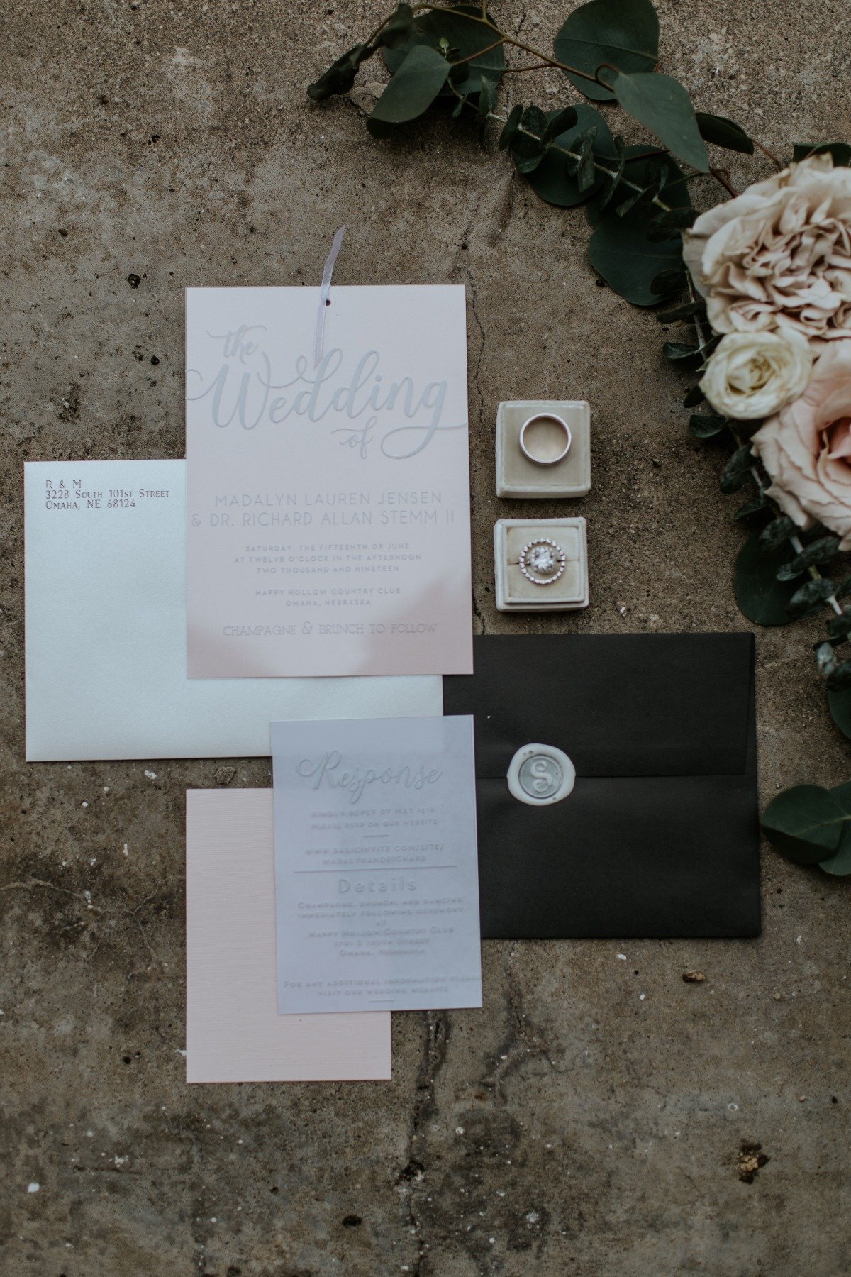 Basic Invite wedding invitations