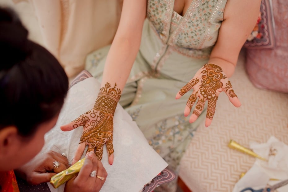 henna hand tattoos