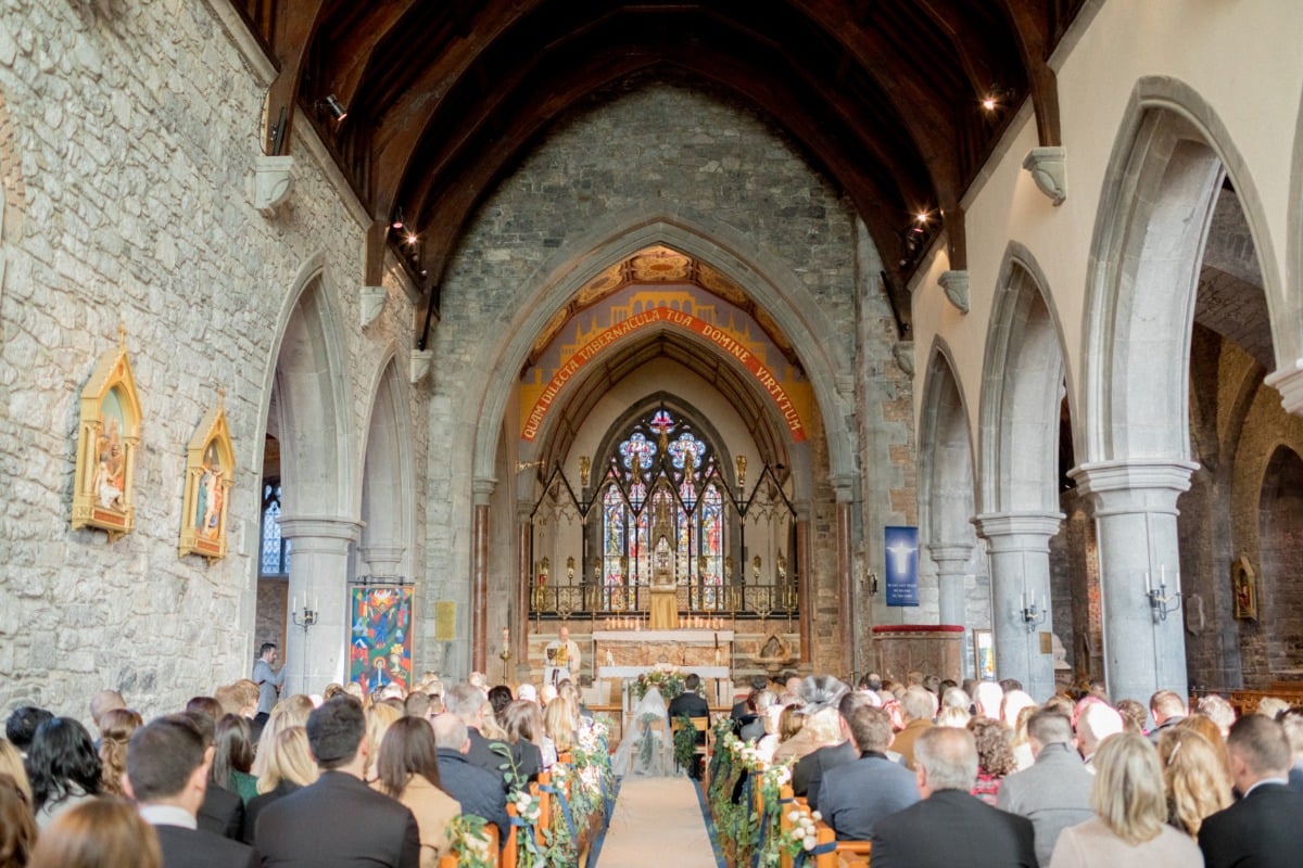 Church wedding in  Limerick Ireland