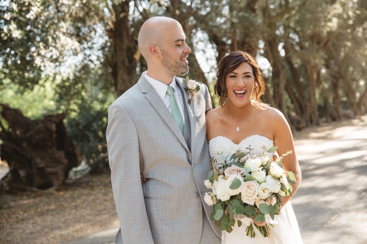 mint green and gray wedding ideas